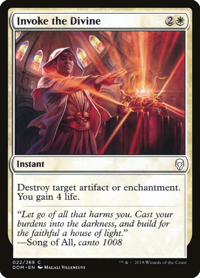 Invocar o Divino / Invoke the Divine - Magic: The Gathering - MoxLand