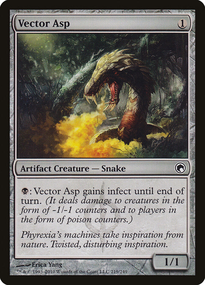 Áspide Vetorial / Vector Asp - Magic: The Gathering - MoxLand