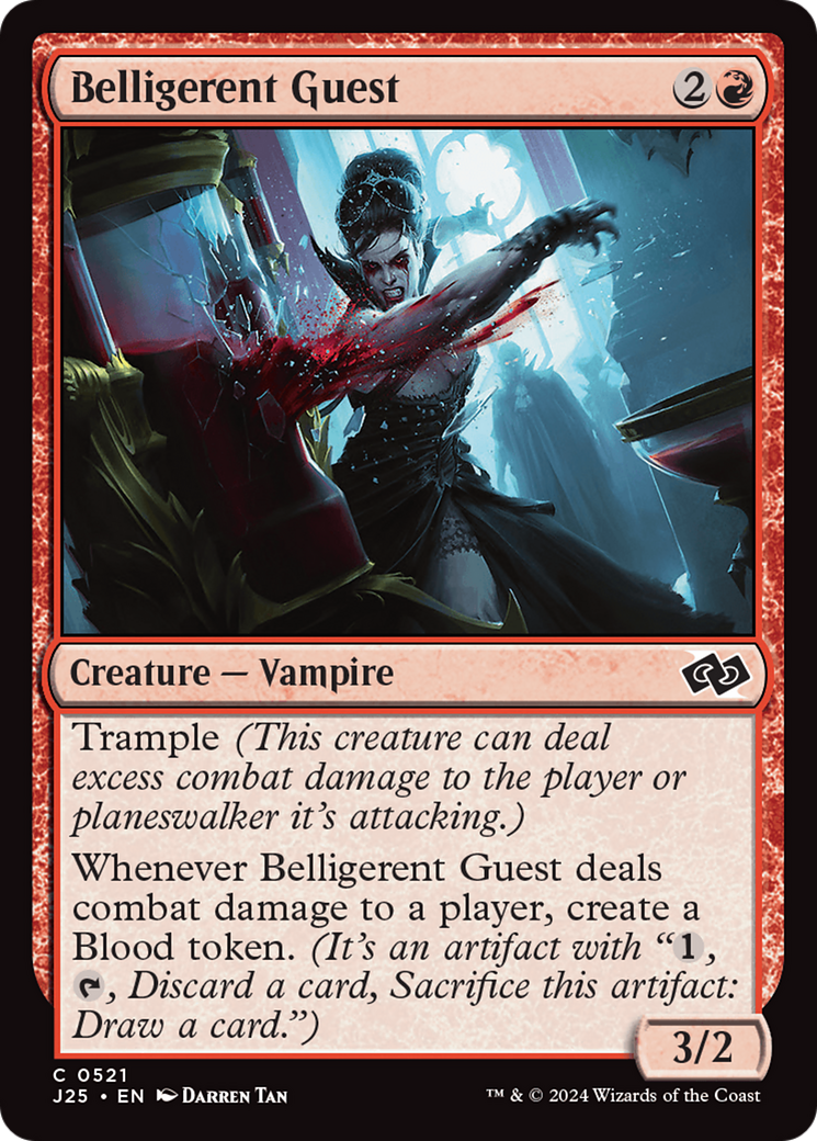 Convidada Beligerante / Belligerent Guest - Magic: The Gathering - MoxLand