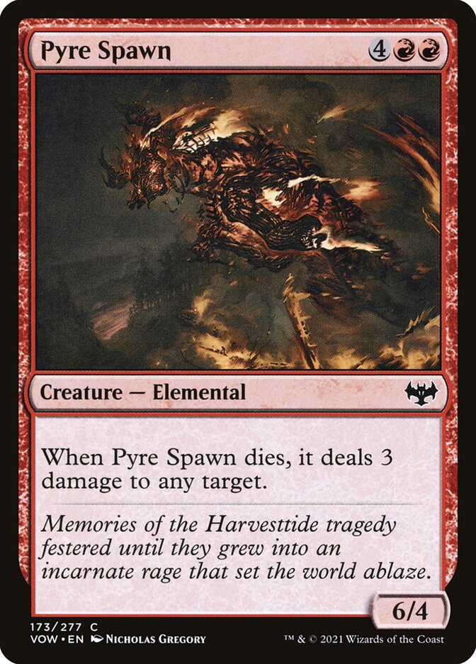 Prole da Pira / Pyre Spawn - Magic: The Gathering - MoxLand