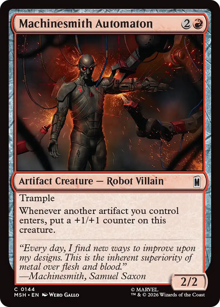 Machinesmith Automaton - Magic: The Gathering - MoxLand