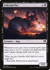 Mascote Infernal / Infernal Pet - Magic: The Gathering - MoxLand