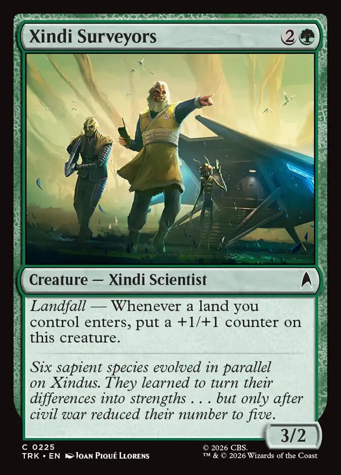 Xindi Surveyors - Magic: The Gathering - MoxLand