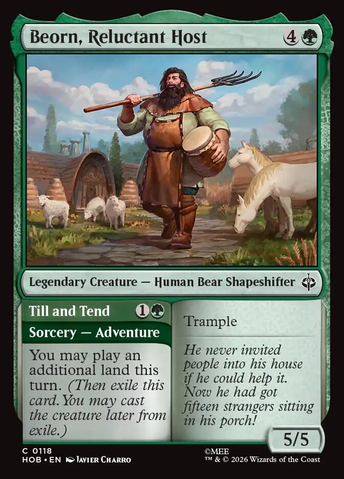 Beorn, Reluctant Host / Till and Tend