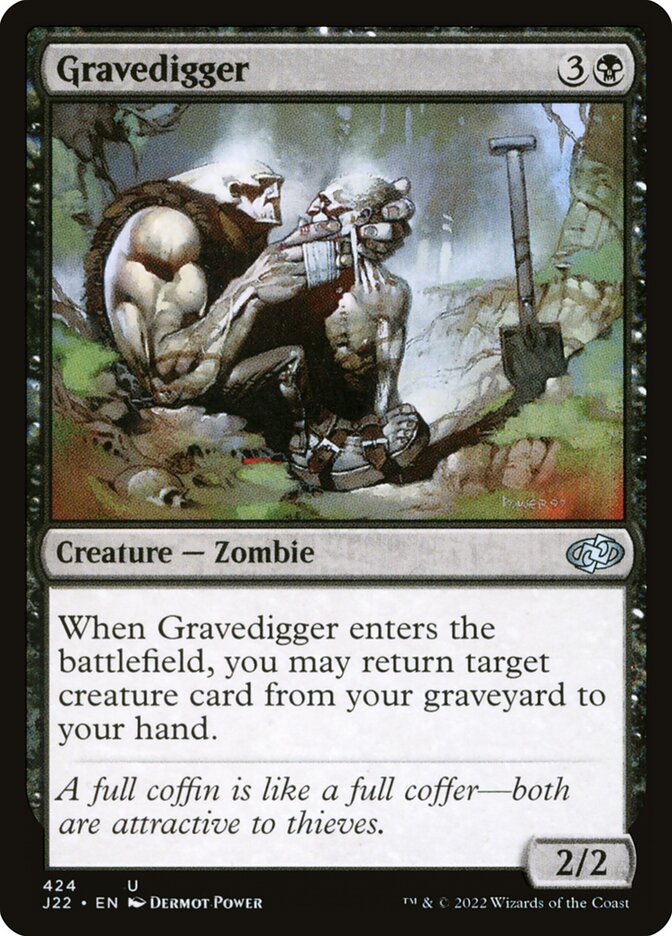 Coveiro / Gravedigger - Magic: The Gathering - MoxLand