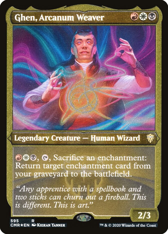 Ghen, Tecelão Arcano / Ghen, Arcanum Weaver - Magic: The Gathering - MoxLand