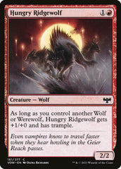 Lobo-de-crina Faminto / Hungry Ridgewolf - Magic: The Gathering - MoxLand