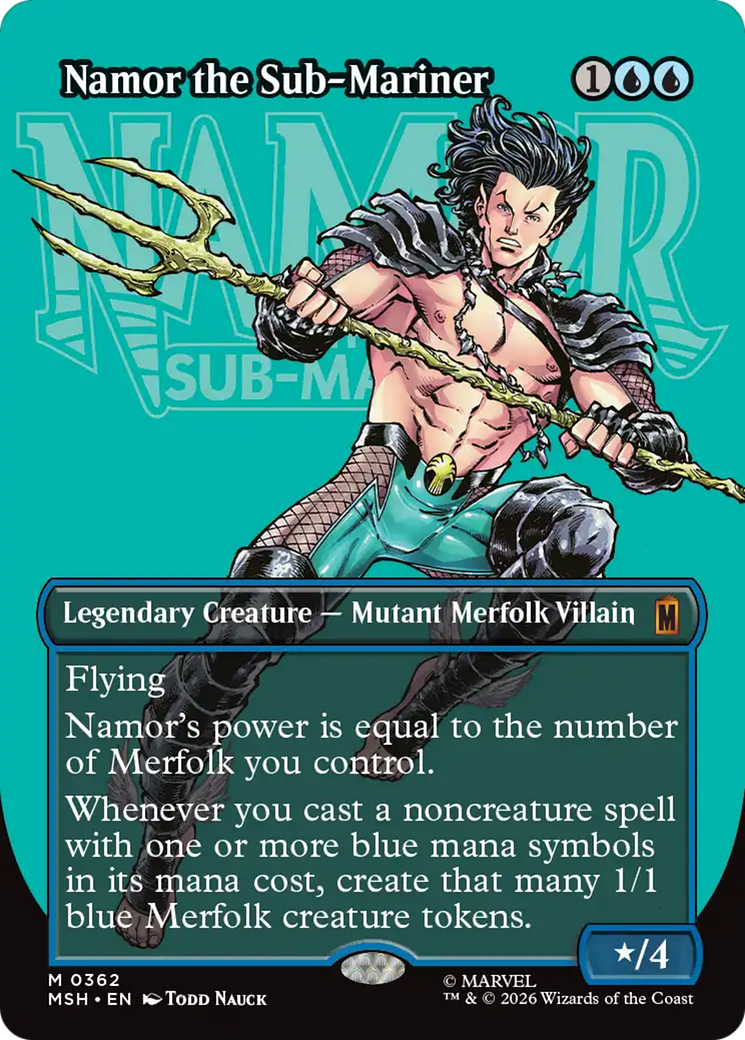 Namor the Sub-Mariner - Magic: The Gathering - MoxLand
