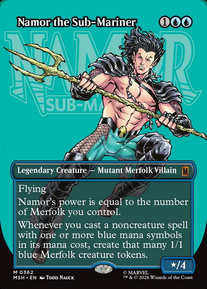 Namor the Sub-Mariner - Magic: The Gathering - MoxLand