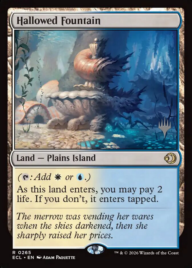 Fonte Santificada / Hallowed Fountain - Magic: The Gathering - MoxLand