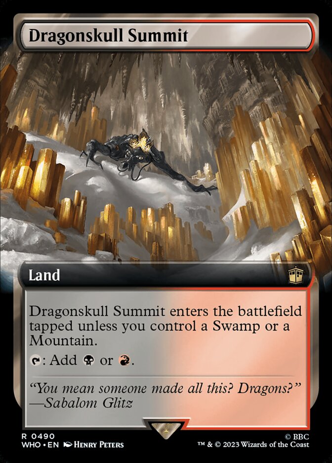 Pico da Caveira de Dragão / Dragonskull Summit - Magic: The Gathering - MoxLand