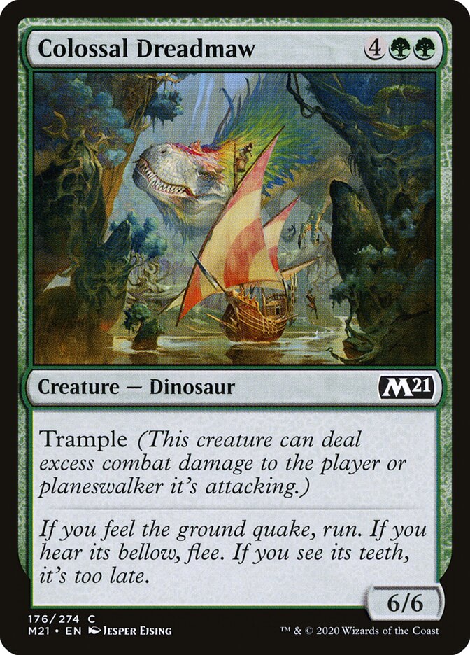 Bocarra Sinistra Colossal / Colossal Dreadmaw - Magic: The Gathering - MoxLand