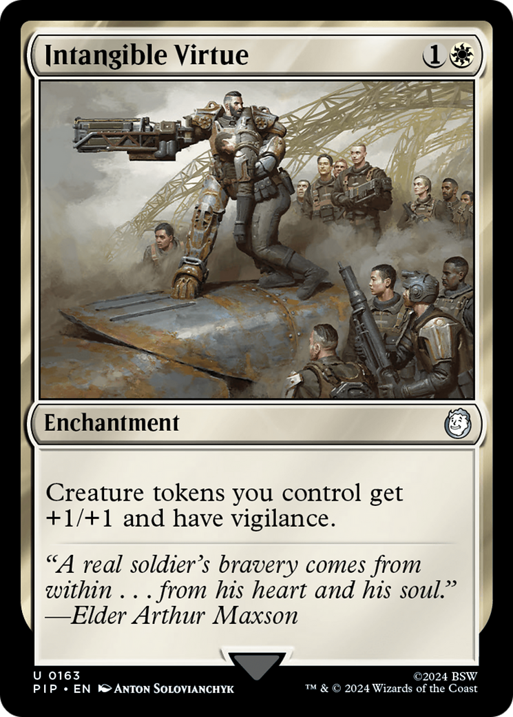 Virtude Intangível / Intangible Virtue - Magic: The Gathering - MoxLand