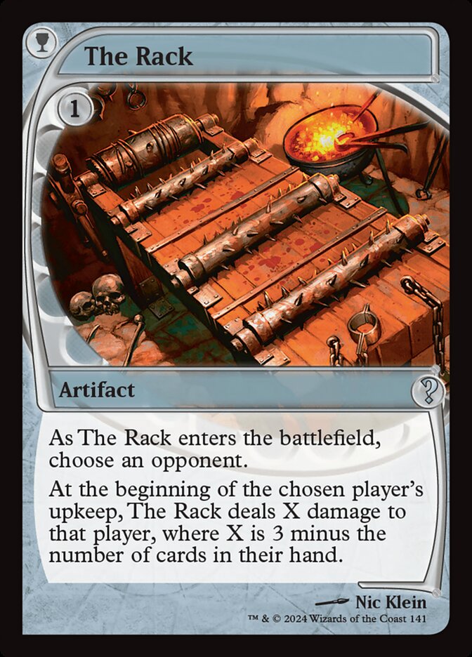 O Ecúleo / The Rack - Magic: The Gathering - MoxLand