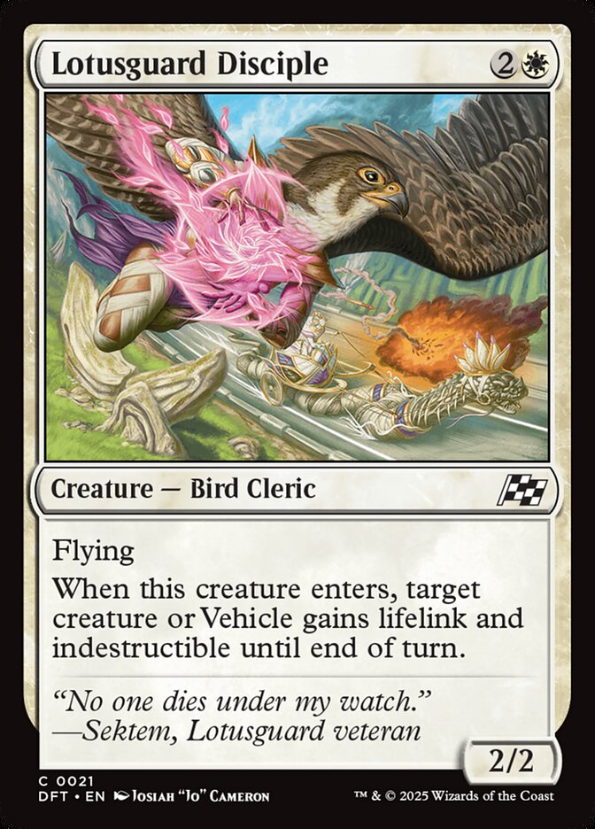 Discípula da Lotusguarda / Lotusguard Disciple - Magic: The Gathering - MoxLand