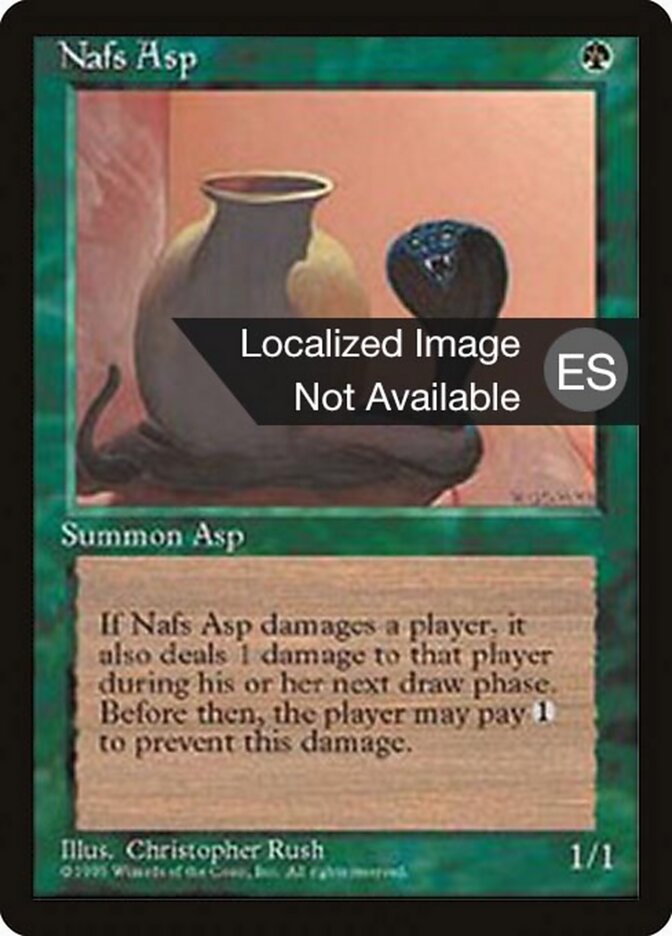 Áspide de Néfis / Nafs Asp - Magic: The Gathering - MoxLand
