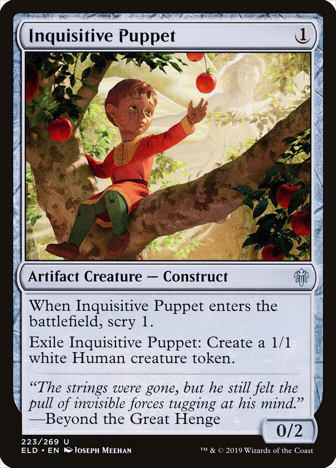 Marionete Inquisitiva / Inquisitive Puppet - Magic: The Gathering - MoxLand