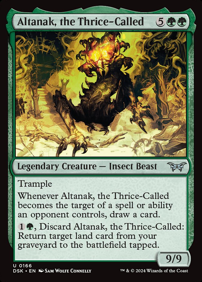 Altanak, O Três Vezes Chamado / Altanak, the Thrice-Called - Magic: The Gathering - MoxLand