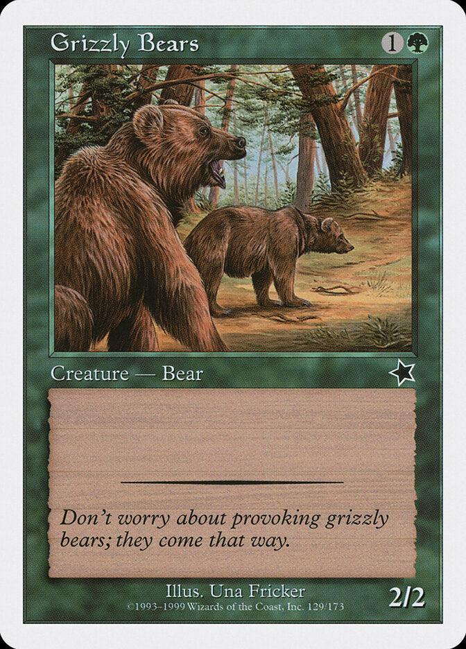 Ursos Cinzentos / Grizzly Bears - Magic: The Gathering - MoxLand
