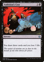Custo da Ambição / Ambition's Cost - Magic: The Gathering - MoxLand