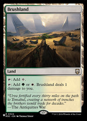 Macegal / Brushland - Magic: The Gathering - MoxLand