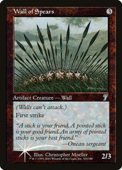 Barreira de Lanças / Wall of Spears - Magic: The Gathering - MoxLand