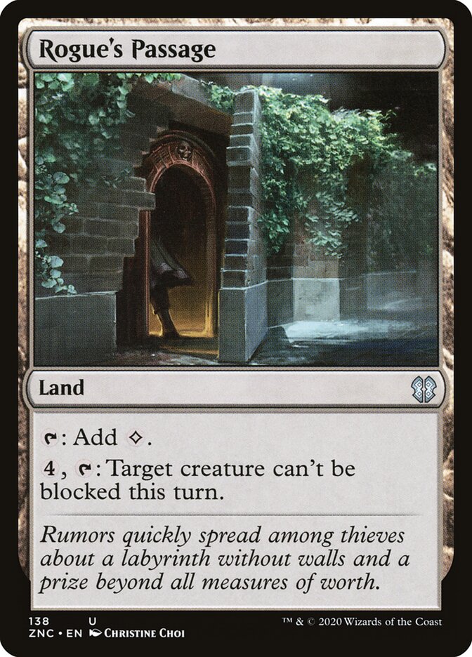 Passagem do Ladino / Rogue's Passage - Magic: The Gathering - MoxLand
