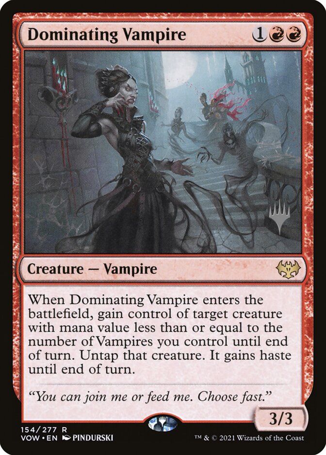 Vampira Dominadora / Dominating Vampire - Magic: The Gathering - MoxLand