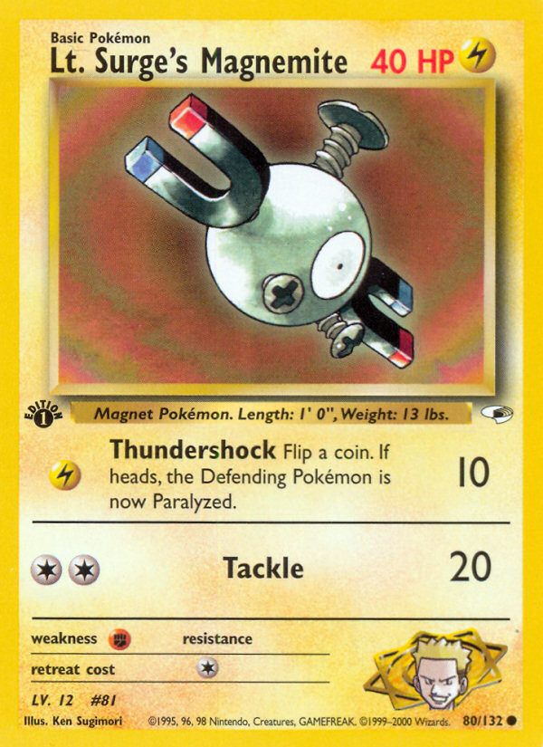 Lt. Surge's Magnemite - MoxLand - MoxLand