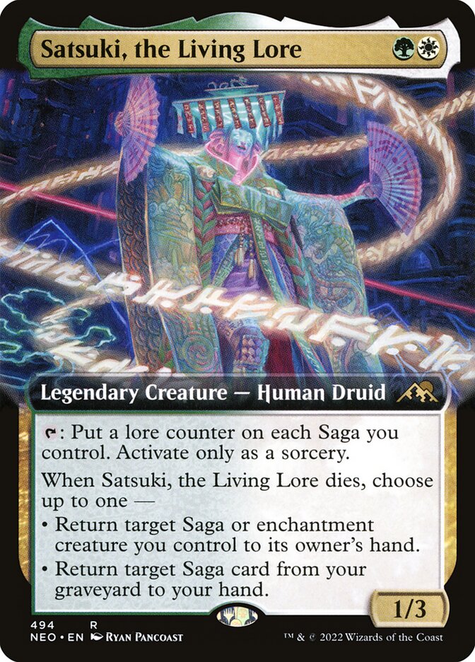 Satsuki, o Conhecimento Vivo / Satsuki, the Living Lore - Magic: The Gathering - MoxLand