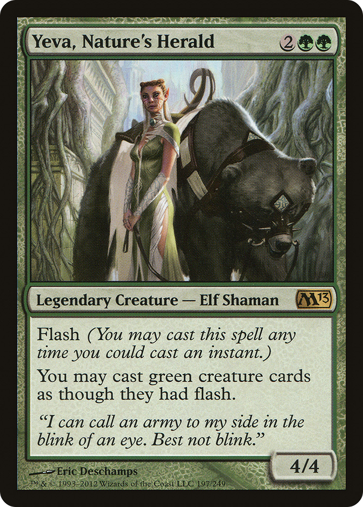 Yeva, Arauto da Natureza / Yeva, Nature's Herald - Magic: The Gathering - MoxLand