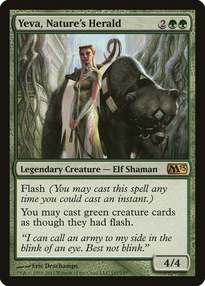 Yeva, Arauto da Natureza / Yeva, Nature's Herald - Magic: The Gathering - MoxLand