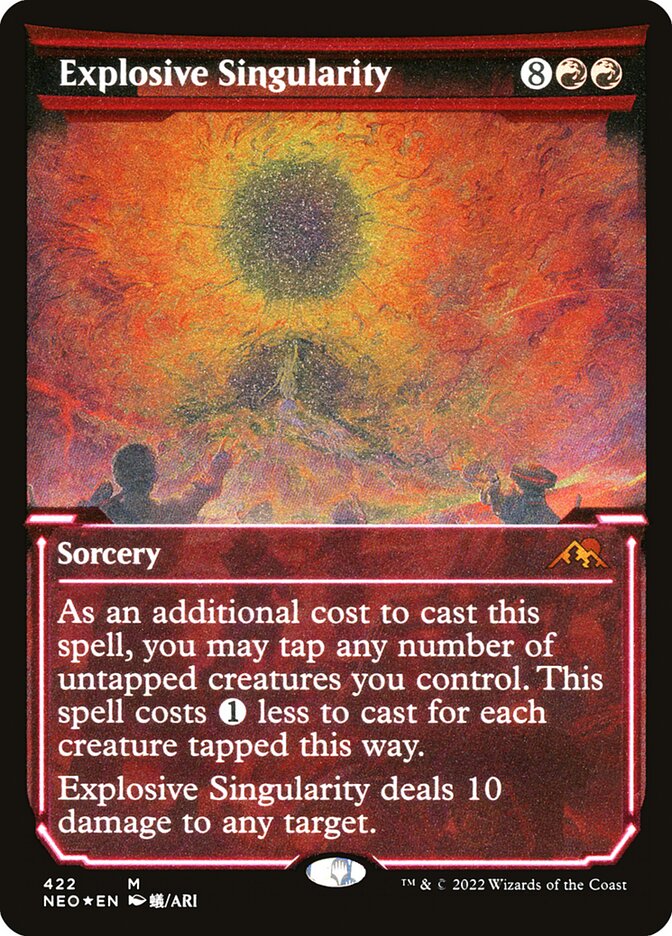 Singularidade Explosiva / Explosive Singularity - Magic: The Gathering - MoxLand