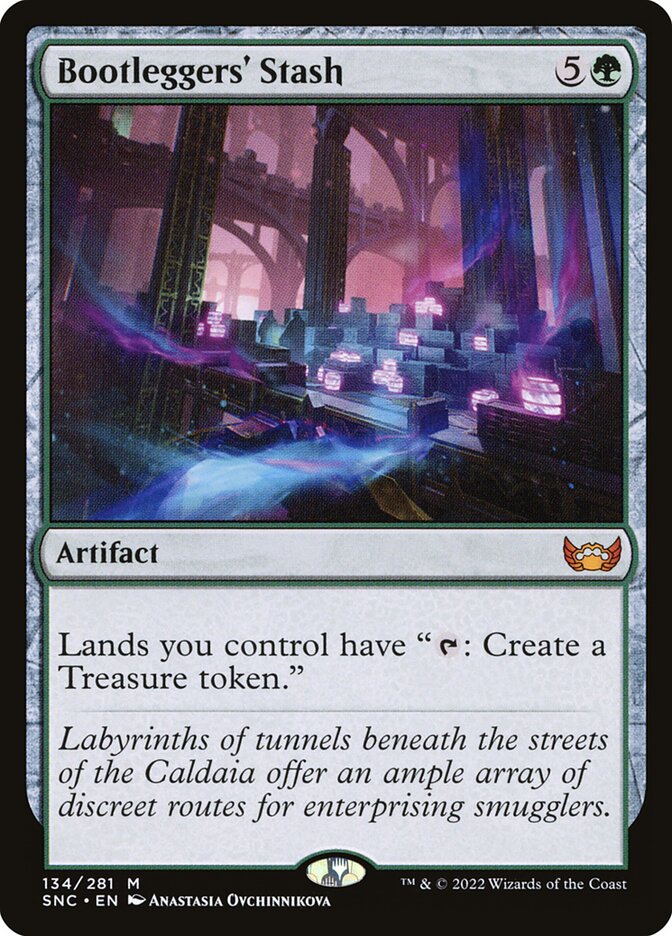 Estoque do Contrabandista / Bootleggers' Stash - Magic: The Gathering - MoxLand