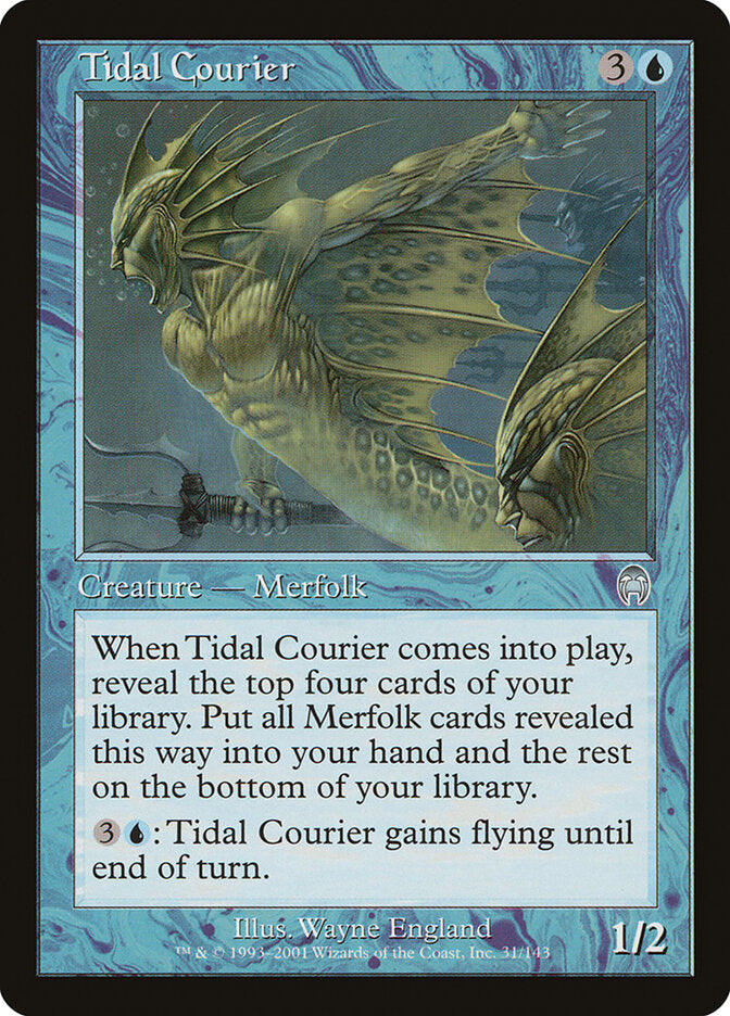 Estafeta da Maré / Tidal Courier - Magic: The Gathering - MoxLand
