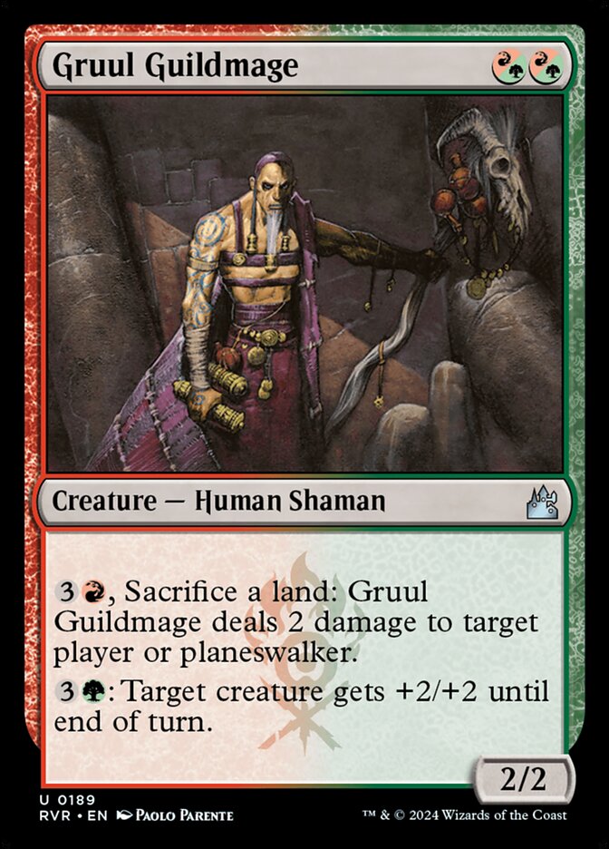 Mago da Guilda Gruul / Gruul Guildmage - Magic: The Gathering - MoxLand