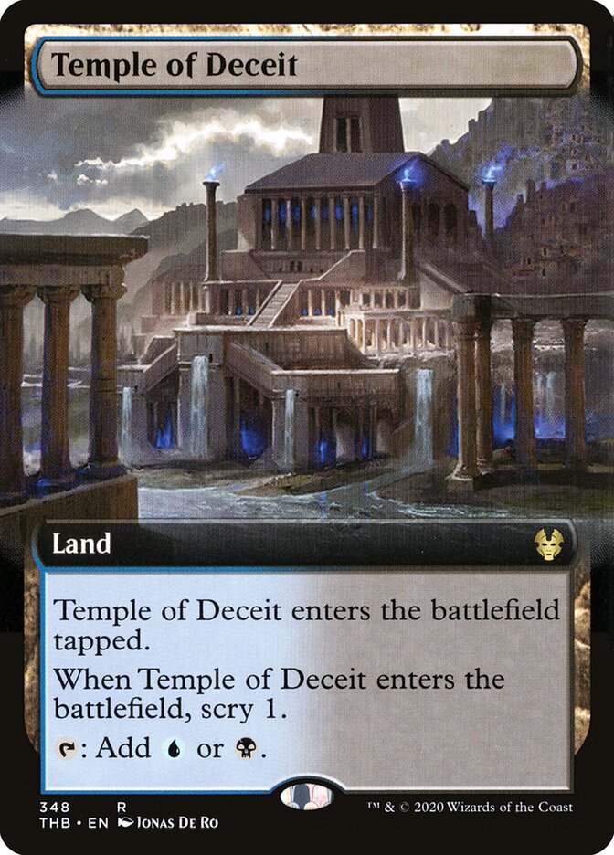 Templo do Engano / Temple of Deceit - Magic: The Gathering - MoxLand