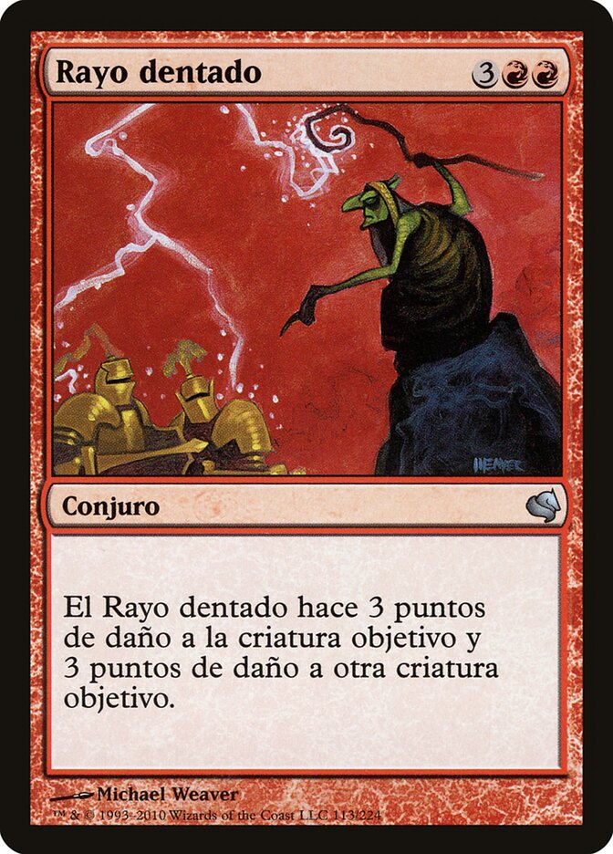 Raio Repartido / Jagged Lightning - Magic: The Gathering - MoxLand