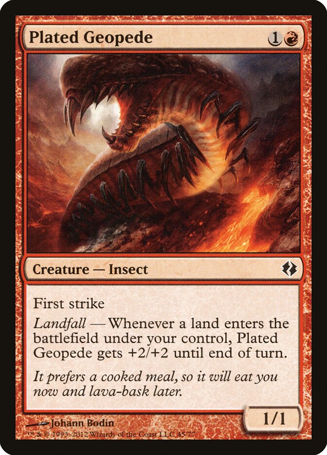 Geopede Blindado / Plated Geopede - Magic: The Gathering - MoxLand