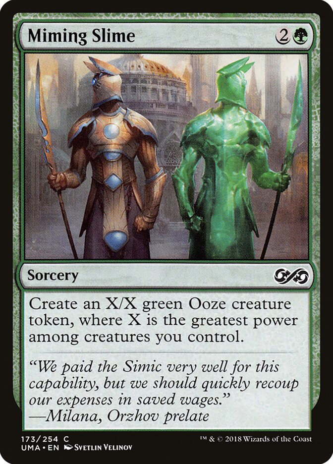 Gosma Mimética / Miming Slime - Magic: The Gathering - MoxLand