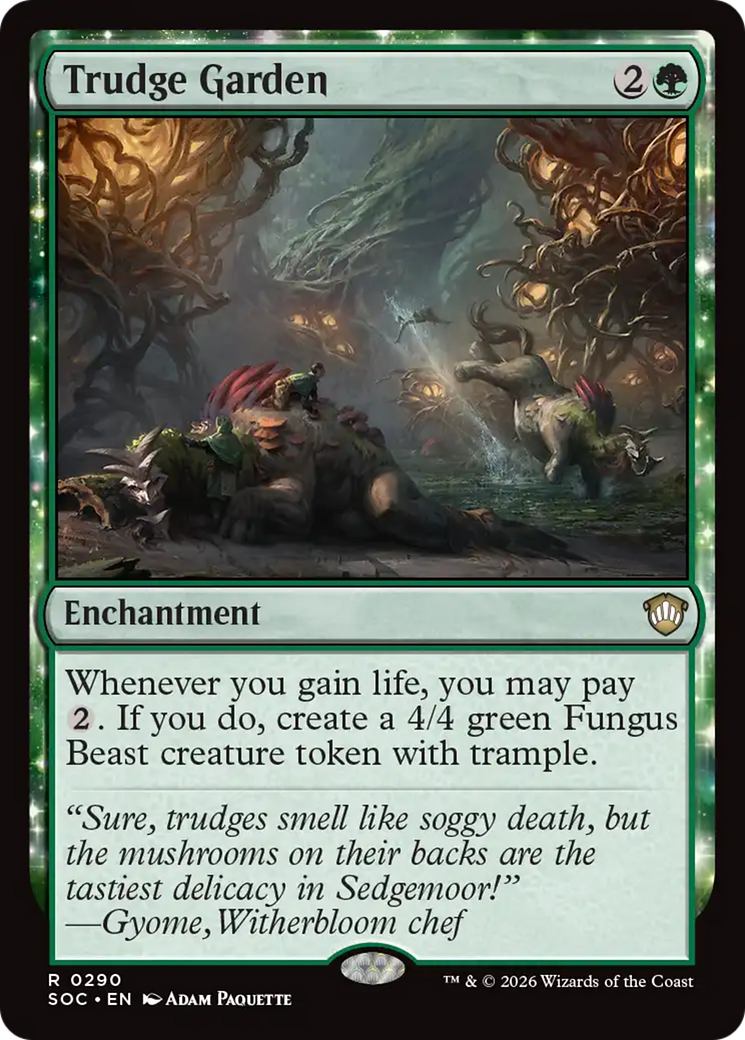 Jardim do Rojo / Trudge Garden - Magic: The Gathering - MoxLand