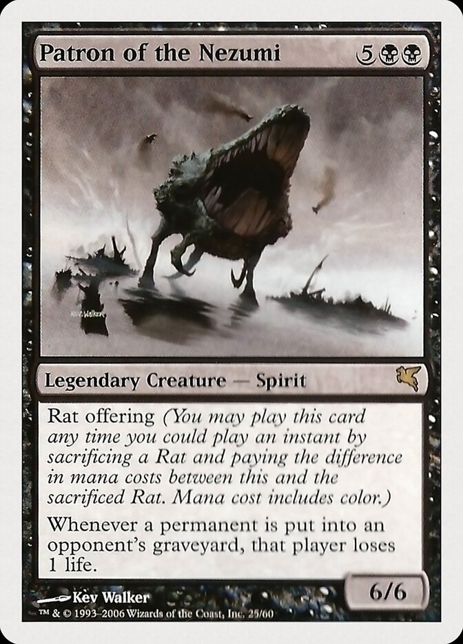 Patrono dos Nezumis / Patron of the Nezumi - Magic: The Gathering - MoxLand