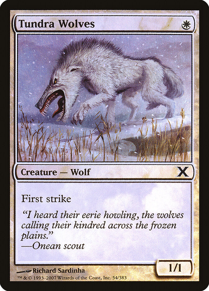Lobos da Tundra / Tundra Wolves - Magic: The Gathering - MoxLand