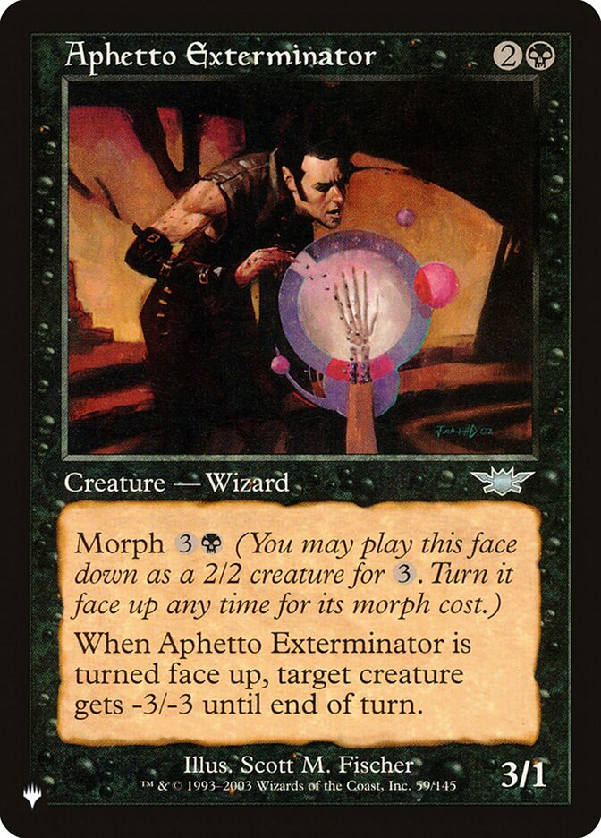 Exterminador de Aphetto / Aphetto Exterminator - Magic: The Gathering - MoxLand