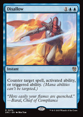 Desautorizar / Disallow - Magic: The Gathering - MoxLand