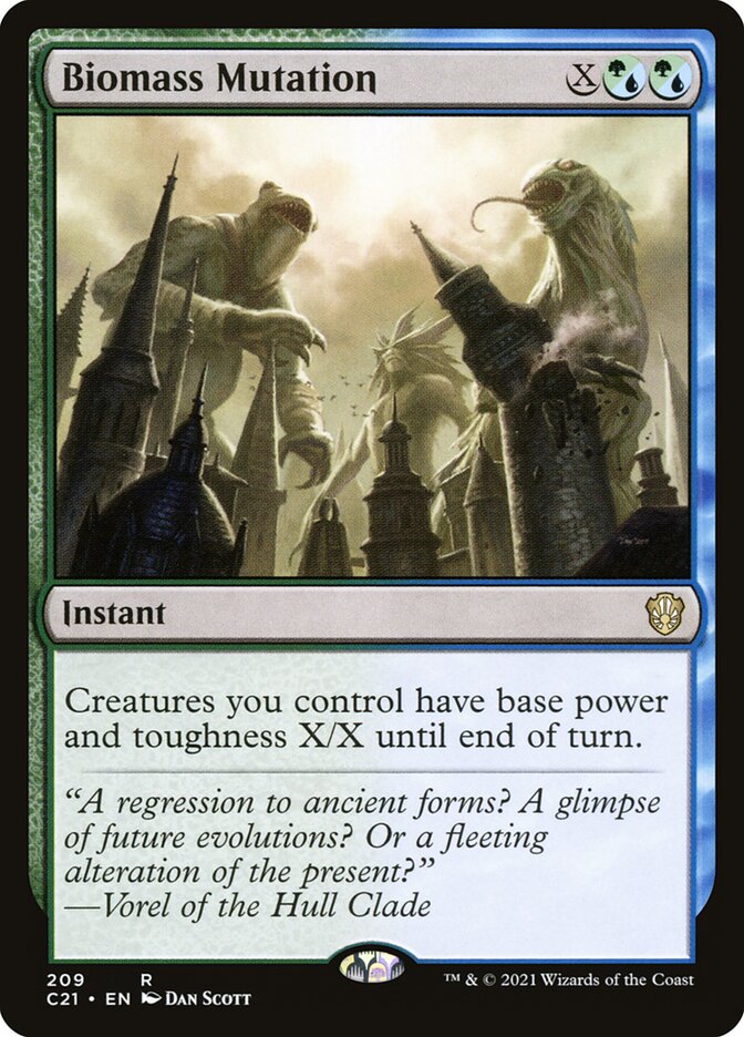 Mutação de Biomassa / Biomass Mutation - Magic: The Gathering - MoxLand