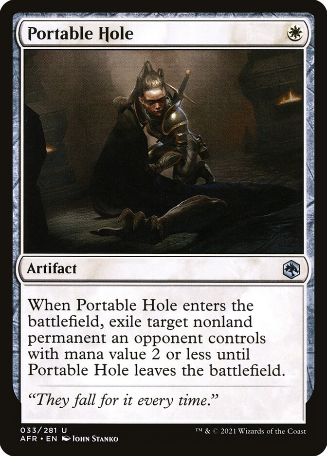 Buraco Portátil / Portable Hole - Magic: The Gathering - MoxLand