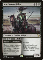 Ginete Homicida / Murderous Rider - Magic: The Gathering - MoxLand