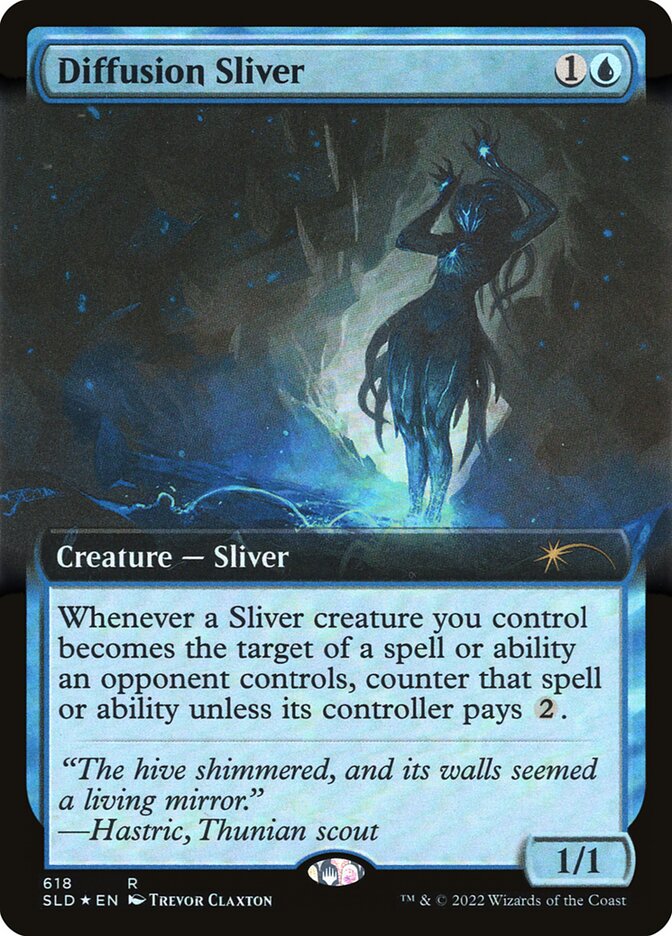 Fractius da Difusão / Diffusion Sliver - Magic: The Gathering - MoxLand