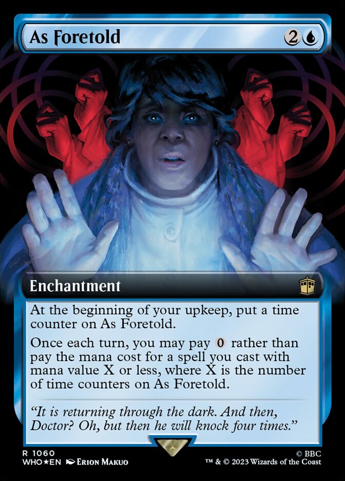 Como Predito / As Foretold - Magic: The Gathering - MoxLand